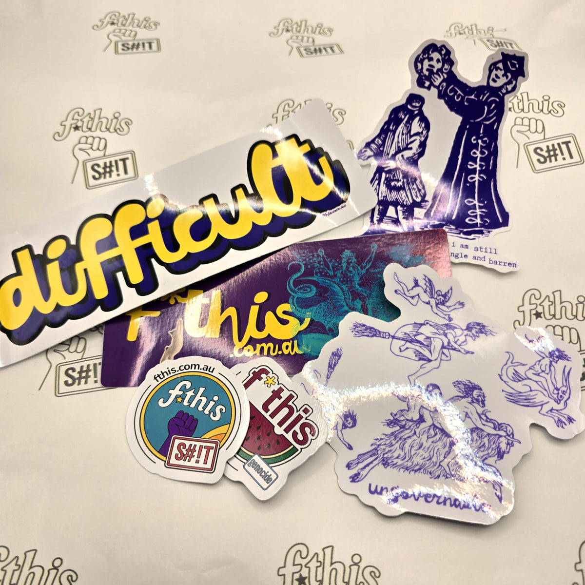 f*this femmo sticker pack SALE