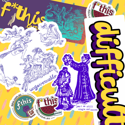 f*this femmo sticker pack SALE