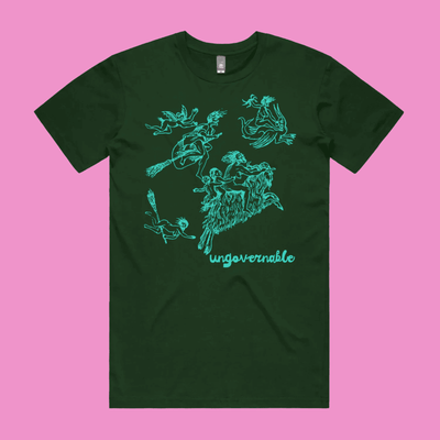ungovernable | feminist graphic tee - staple