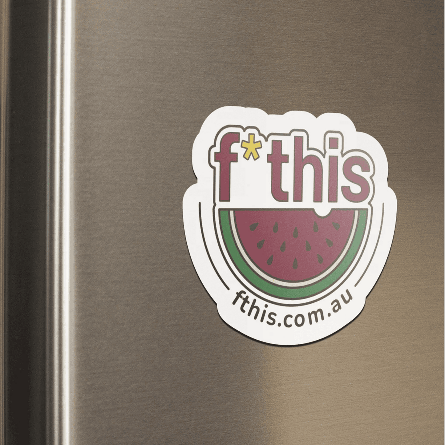 fruity fridge magnet
