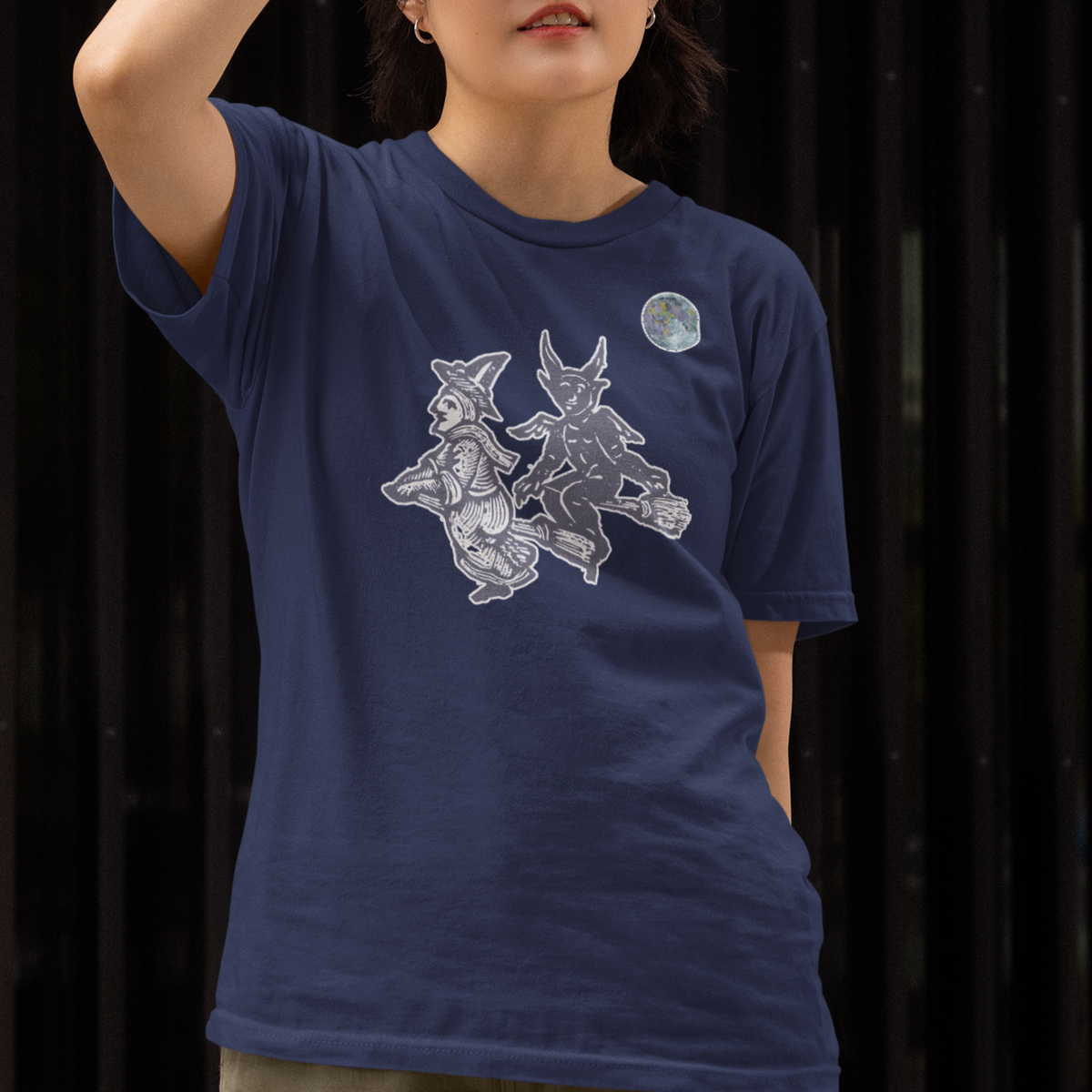 broomstick | witchy feminist t-shirt