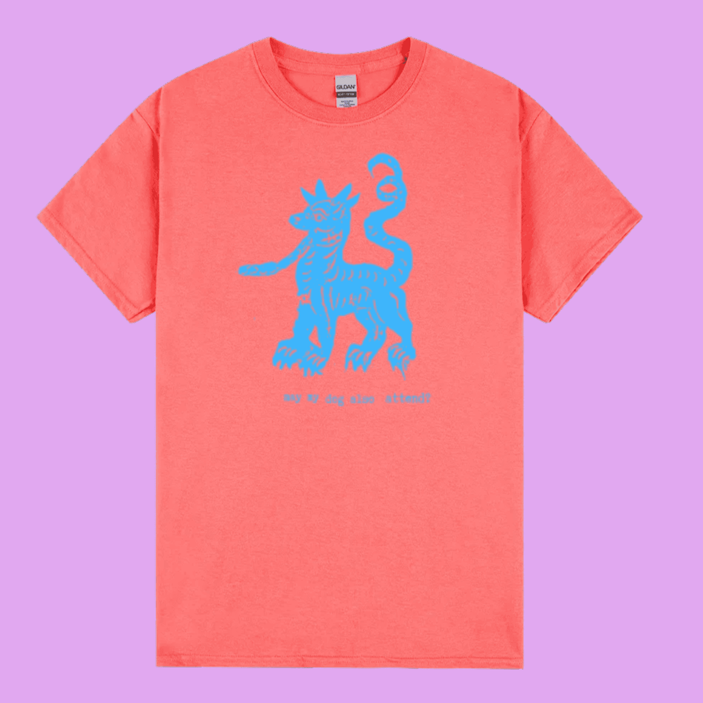 may my dog also attend? | witchy dog lover tee – Gildan