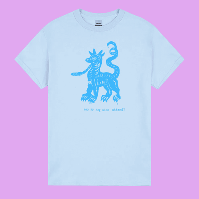 may my dog also attend? | witchy dog lover tee – Gildan