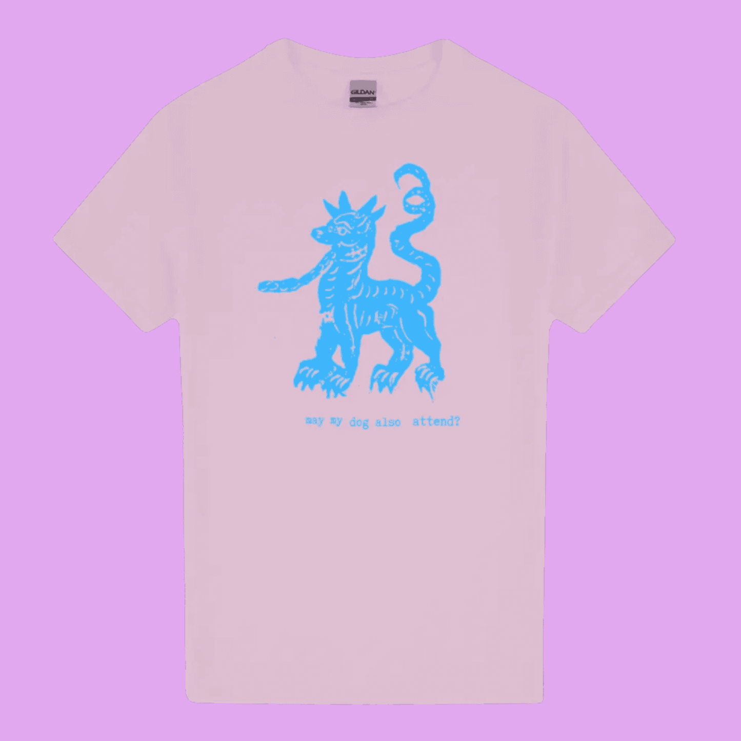 may my dog also attend? | witchy dog lover tee – Gildan