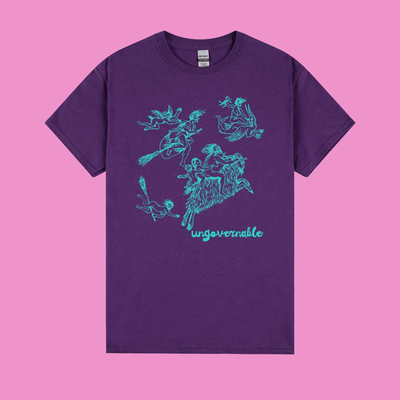 ungovernable tee | feminist International Women's Day - Gildan