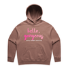 "Hello gorgeous! I meant your dog" - women's hoodie in hazy pink - fthis
