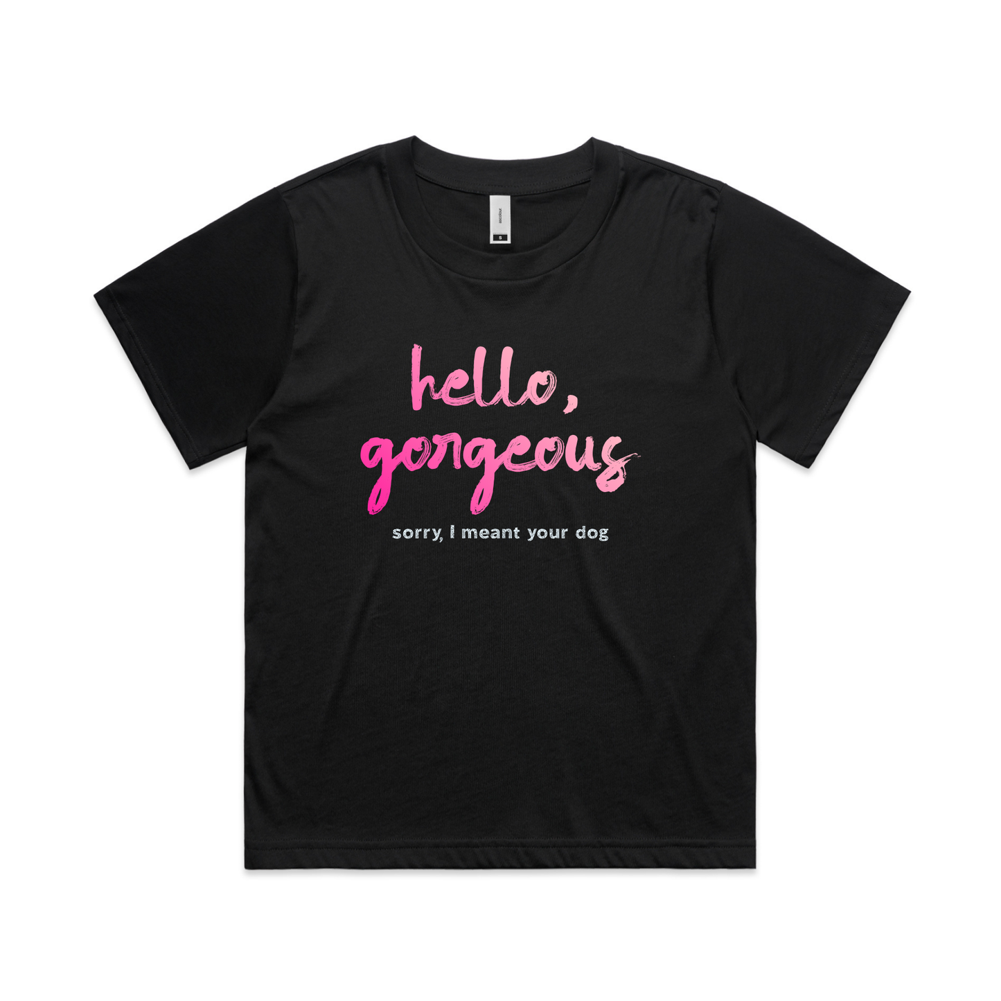hello, gorgeous — sorry, I meant your dog sweatshirt & hoodie