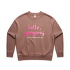 hello, gorgeous — sorry, I meant your dog sweatshirt & hoodie