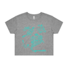 ungovernable | feminist graphic tee - crop