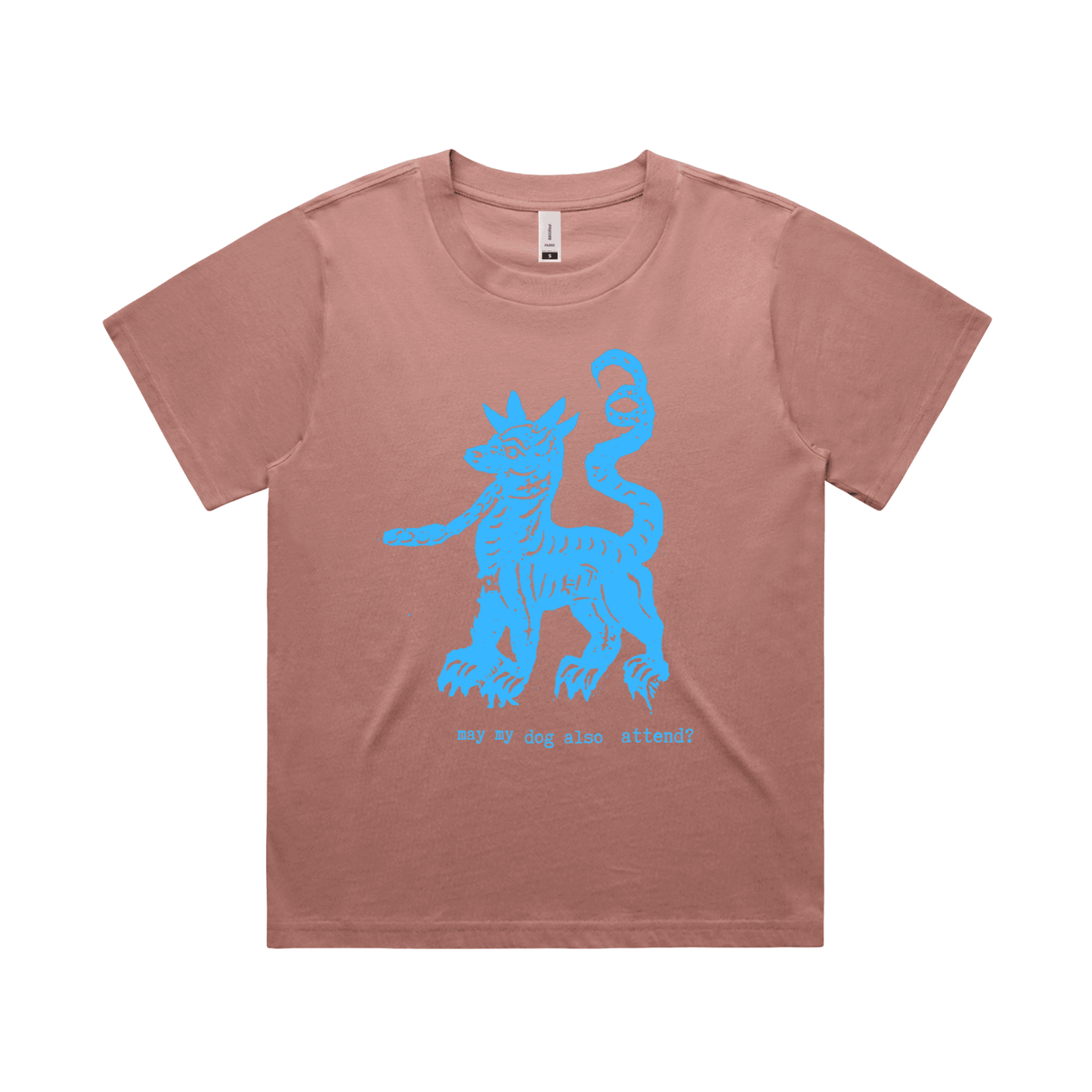 may my dog also attend? | witchy dog lover tee – women's boxy t-shirt