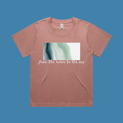 river to sea | protest tee - martina