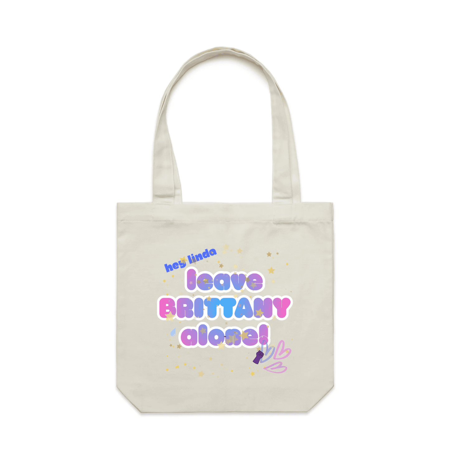 HEY LINDA tote