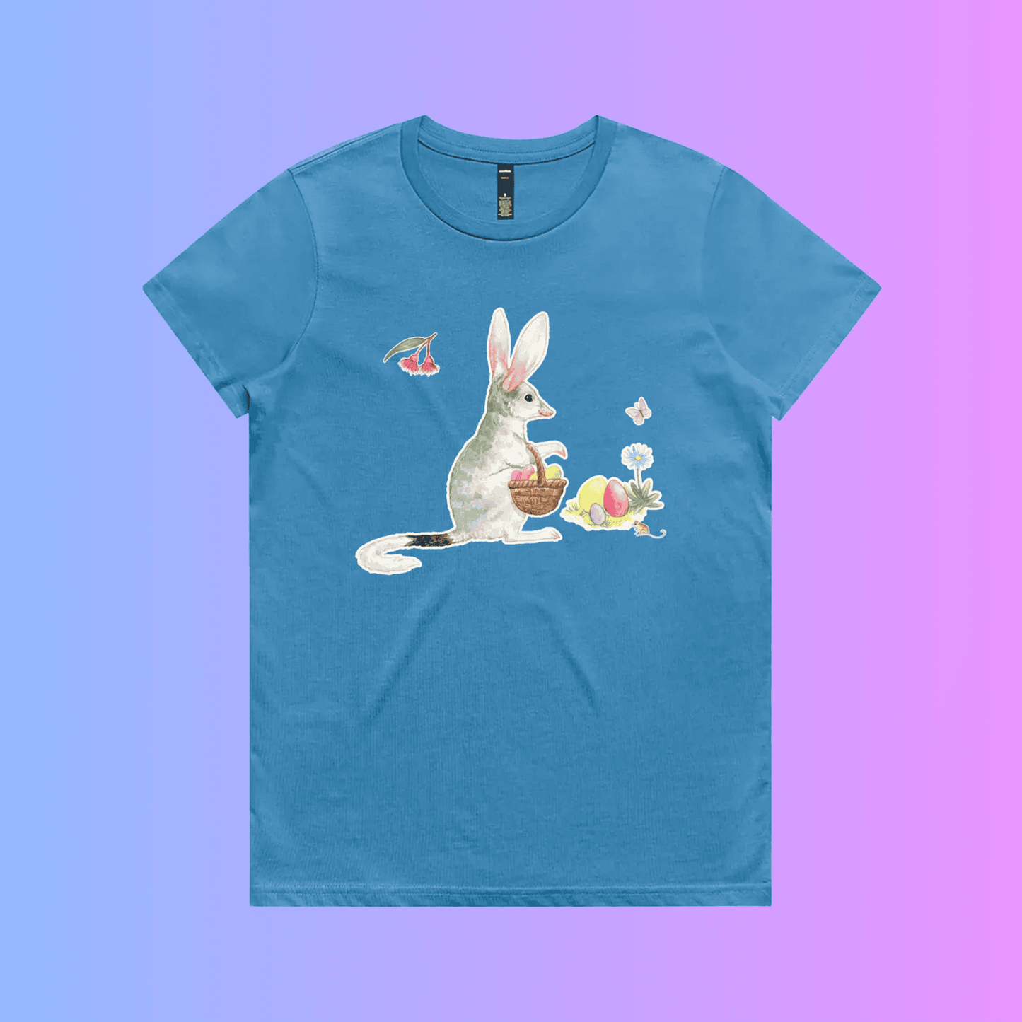 easter bilby - adult maple tee - extra colours SPECIAL ORDER closes 26 MARCH