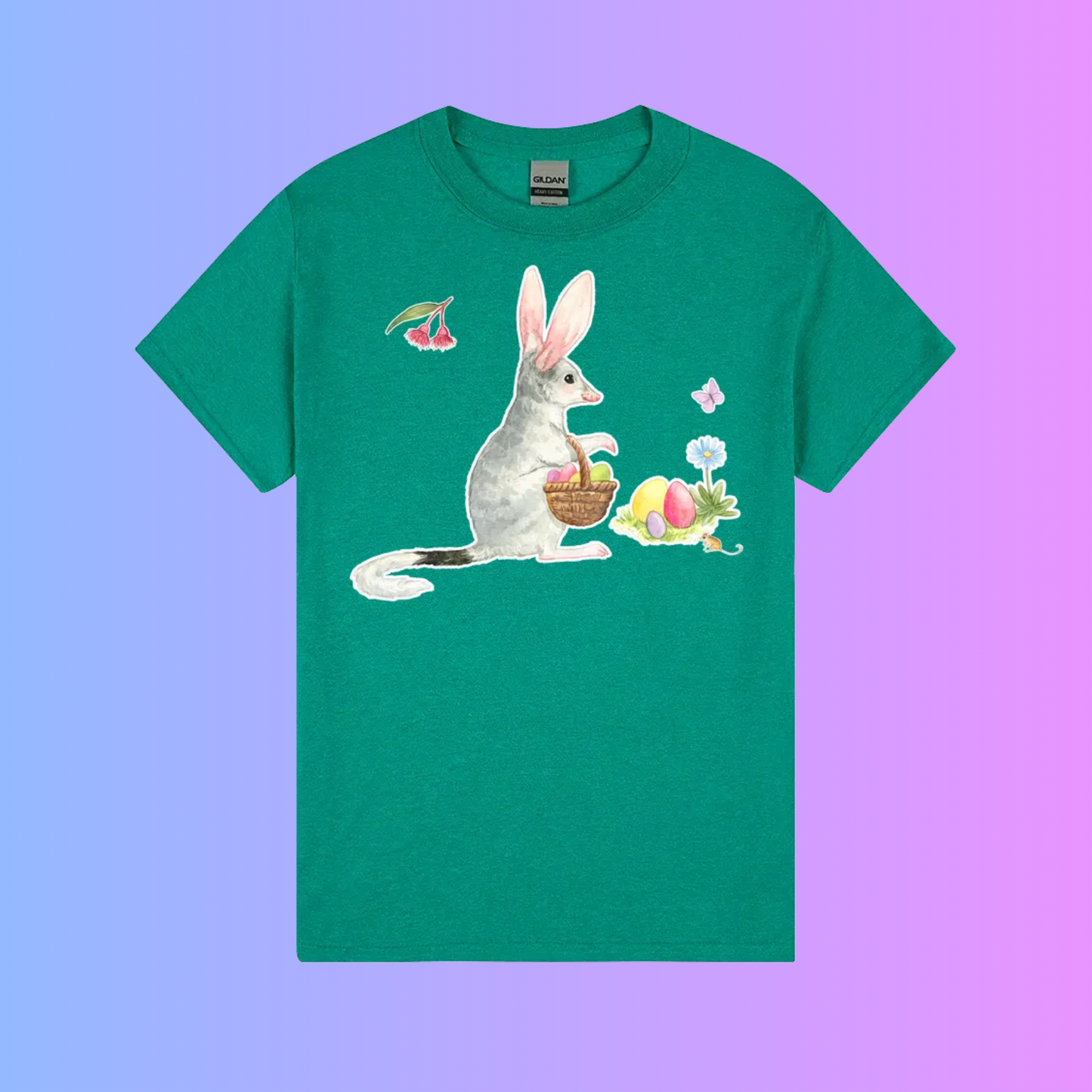 easter bilby - adult gildan tee
