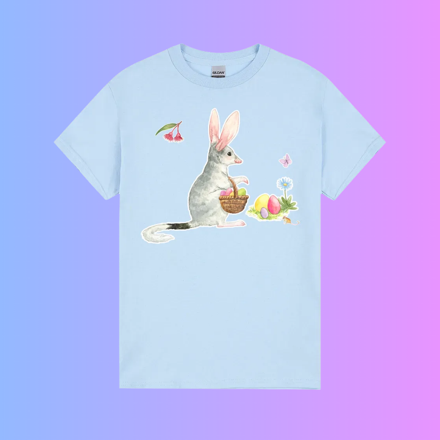 easter bilby - adult gildan tee