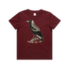 magpie side-eye | australian magpie kids t-shirt
