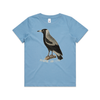 magpie side-eye | australian magpie kids t-shirt