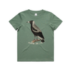 magpie side-eye | australian magpie kids t-shirt