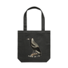 magpie side-eye | australian magpie canvas tote bag