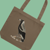 magpie side-eye | australian magpie canvas tote bag