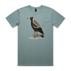 Magpie side-eye australian magpie graphic t-shirt in mineral — fthis