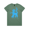may my dog also attend? | witchy dog lover tee – women's regular fit