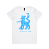 may my dog also attend? | witchy dog lover tee – women's regular fit