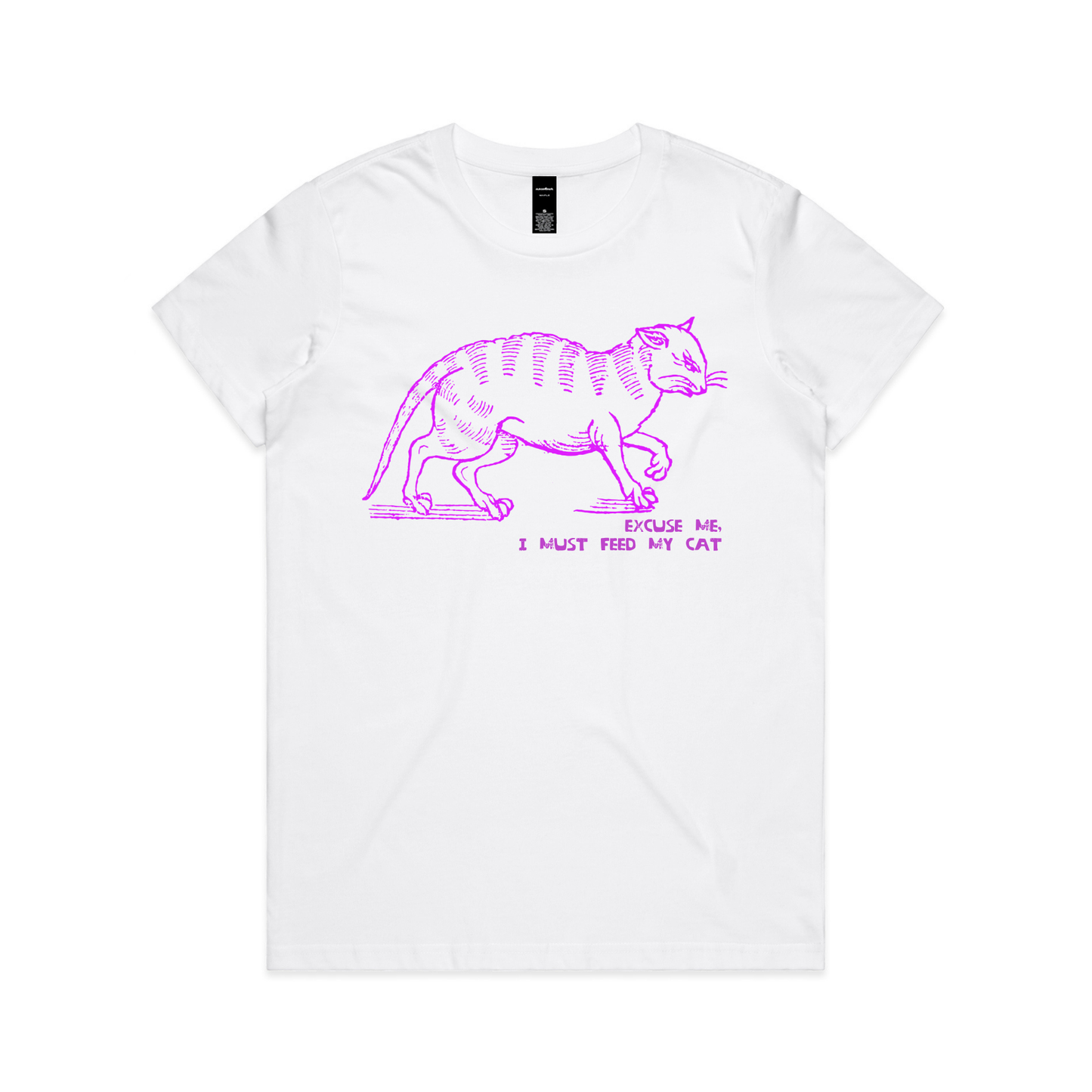 I must feed my cat | vintage design t-shirt