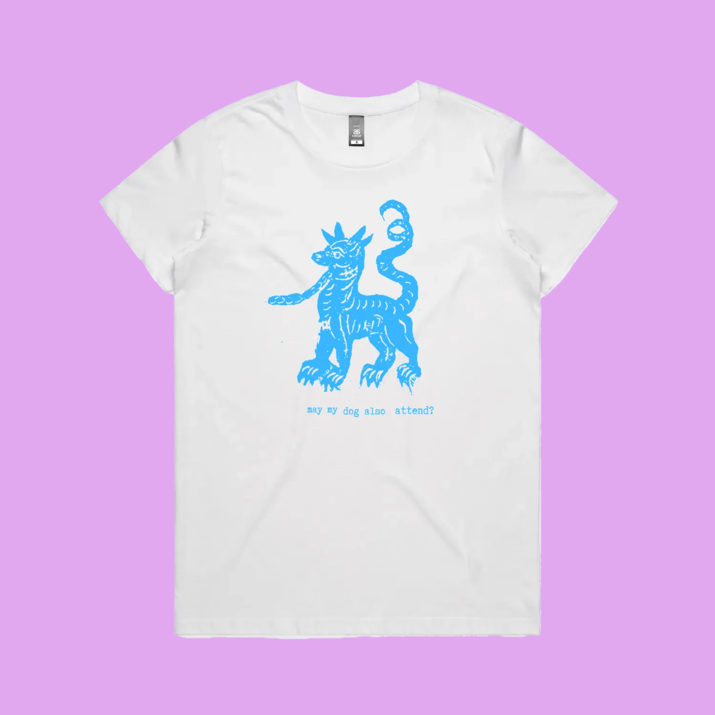 may my dog also attend? | witchy dog lover tee – maple