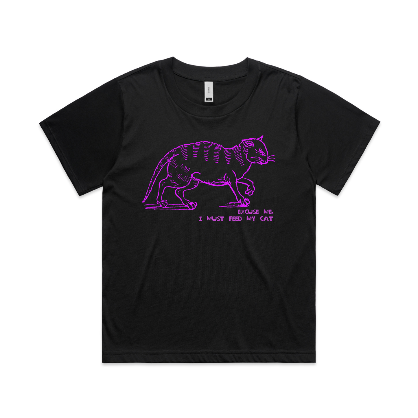 I must feed my cat | vintage design t-shirt