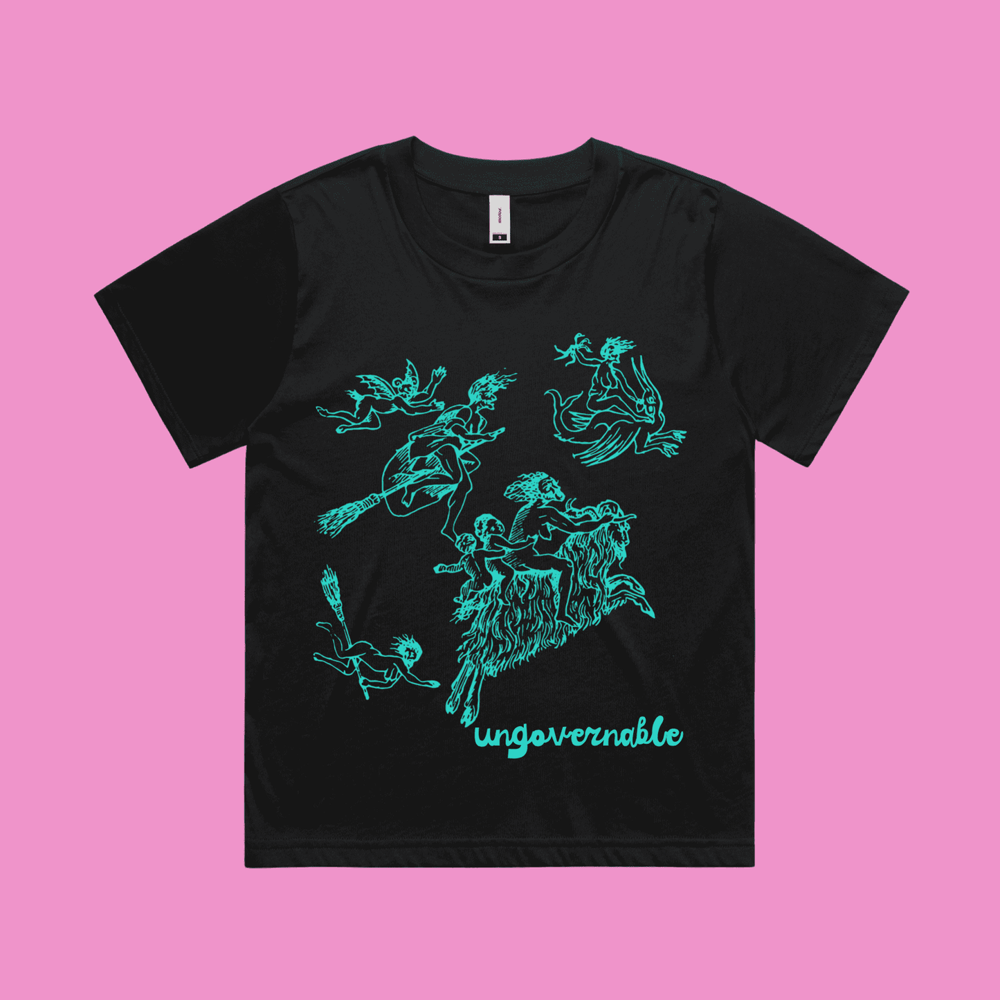 ungovernable | feminist graphic tee - martina
