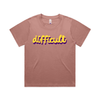 difficult | bold typography tee - feminists speak up - martina
