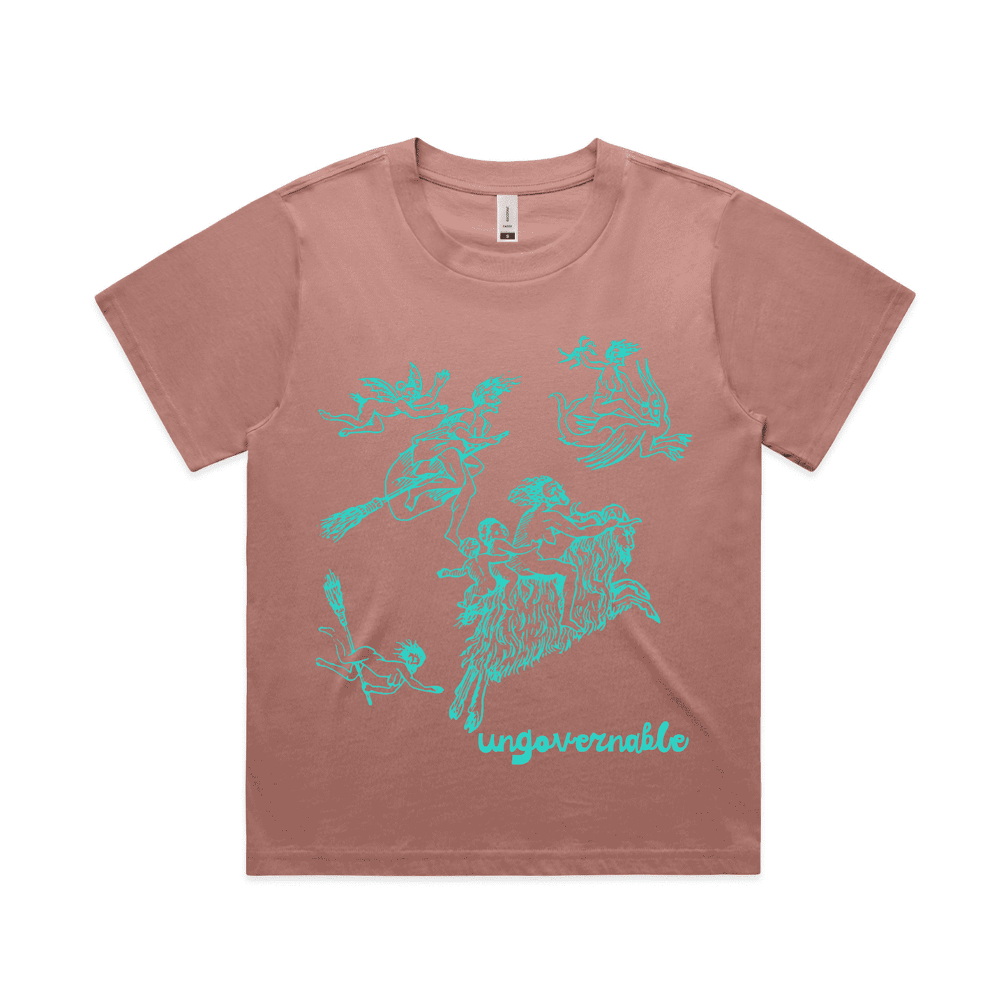 ungovernable | feminist graphic tee - martina