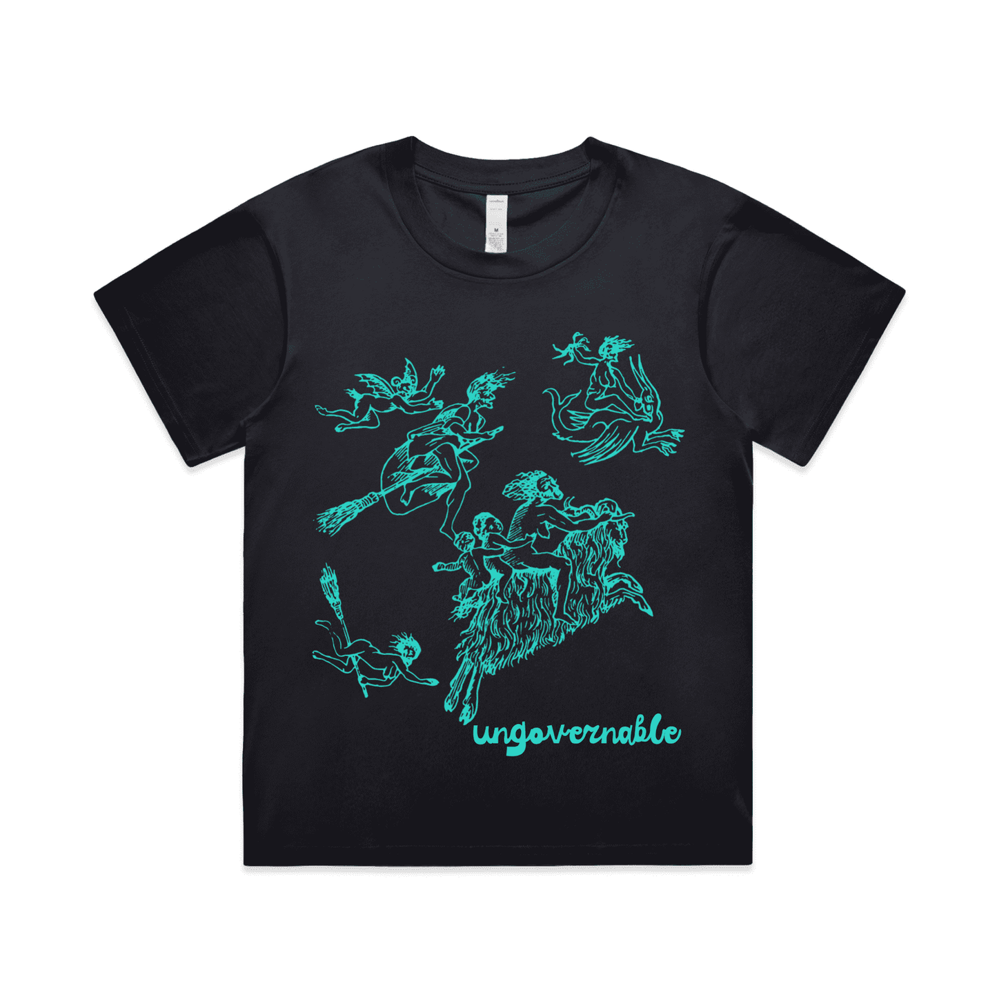 ungovernable | feminist graphic tee - martina