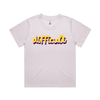difficult | bold typography tee - feminists speak up - martina