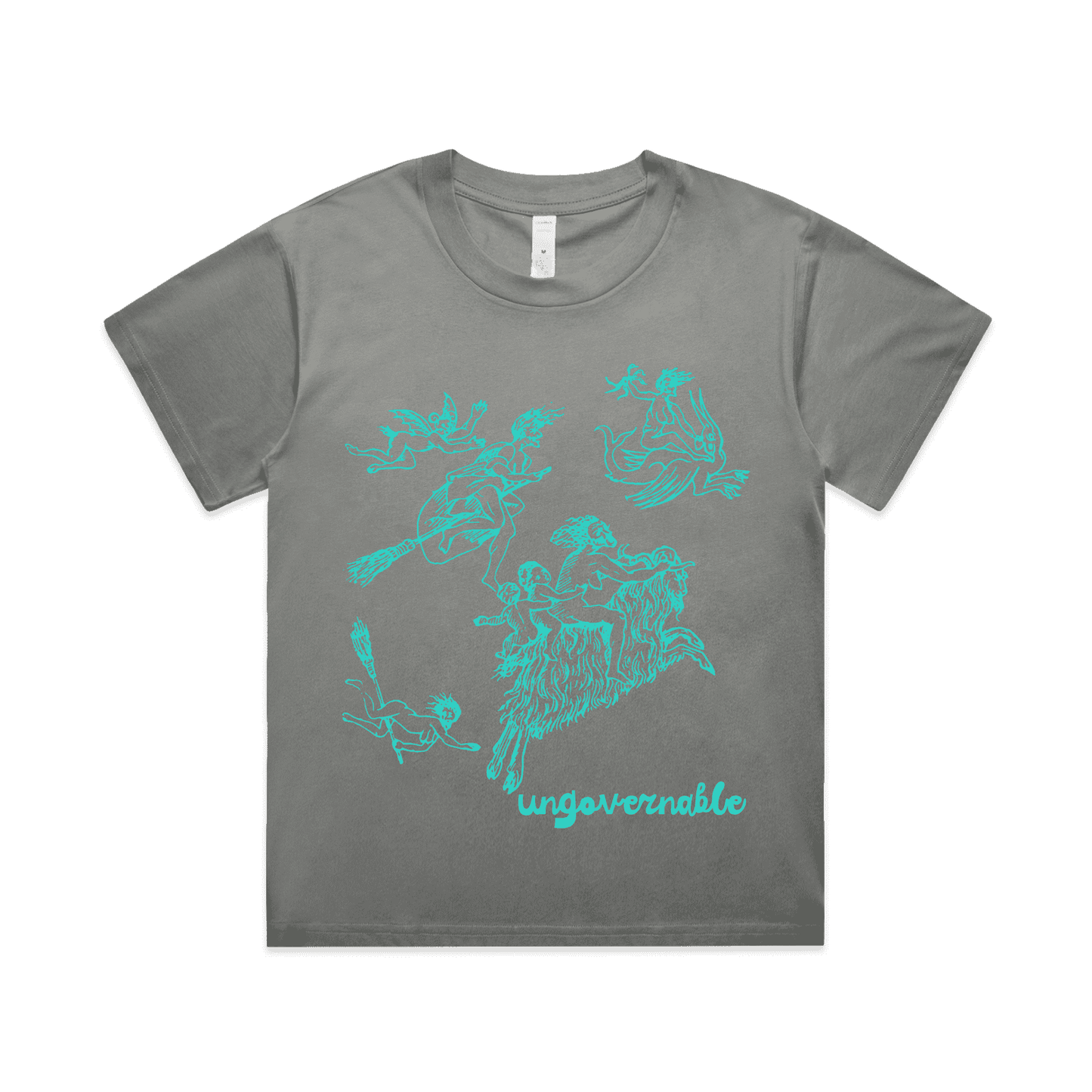 ungovernable | feminist graphic tee - martina