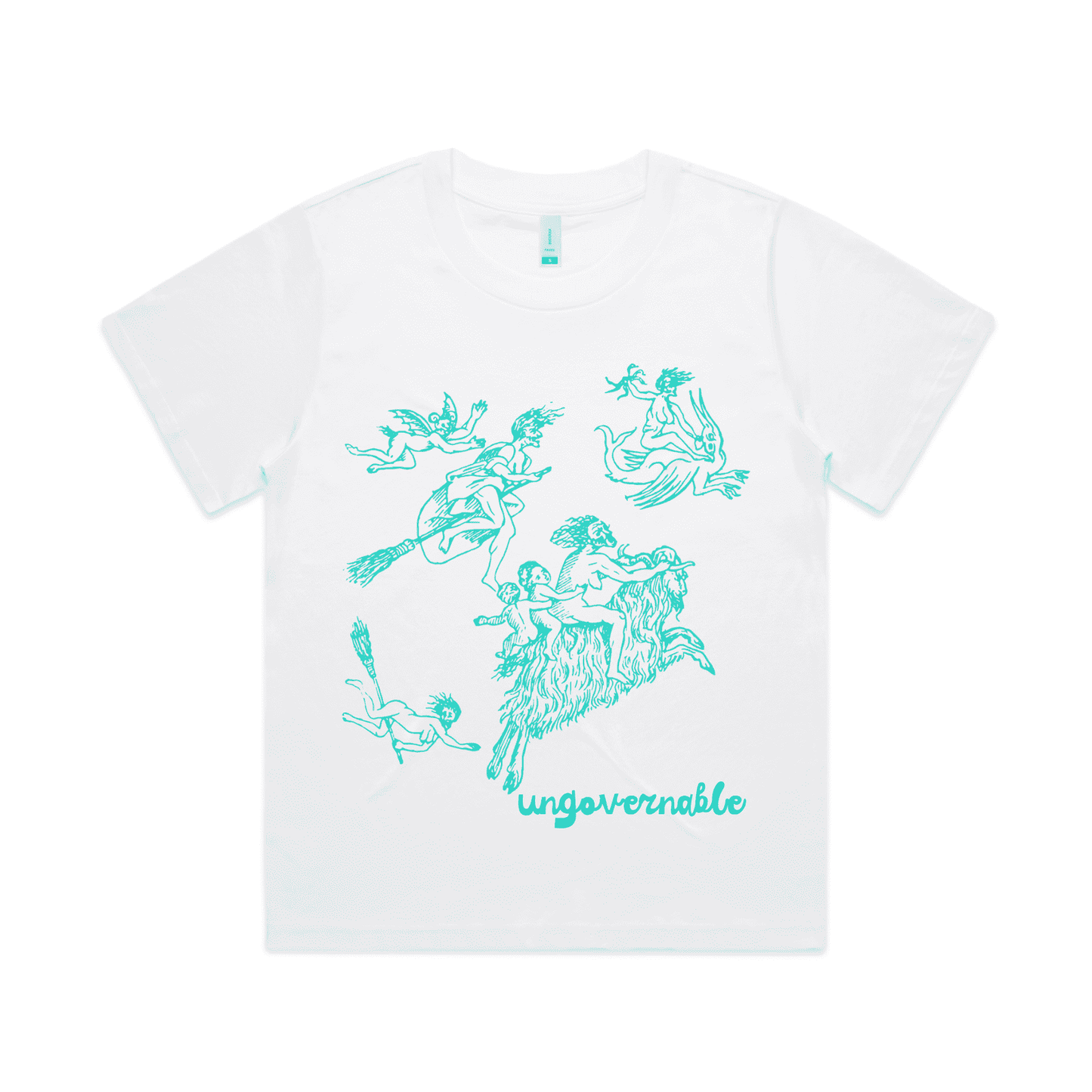 ungovernable | feminist graphic tee - martina