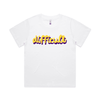 difficult | bold typography tee - feminists speak up - martina