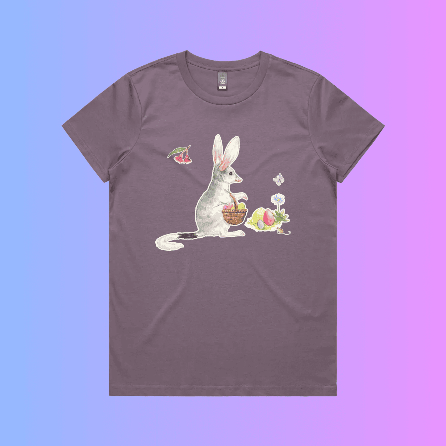 easter bilby - adult maple tee - extra colours SPECIAL ORDER closes 26 MARCH