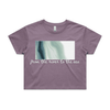 river to sea | protest tee - crop
