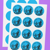 tiny acts of rebellion | whimsical sticker pack