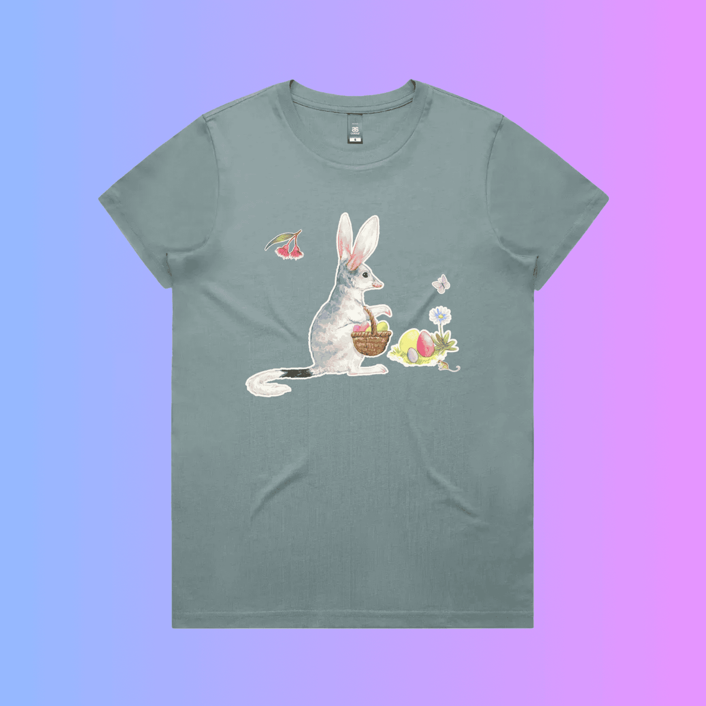 easter bilby - adult maple tee - extra colours SPECIAL ORDER closes 26 MARCH