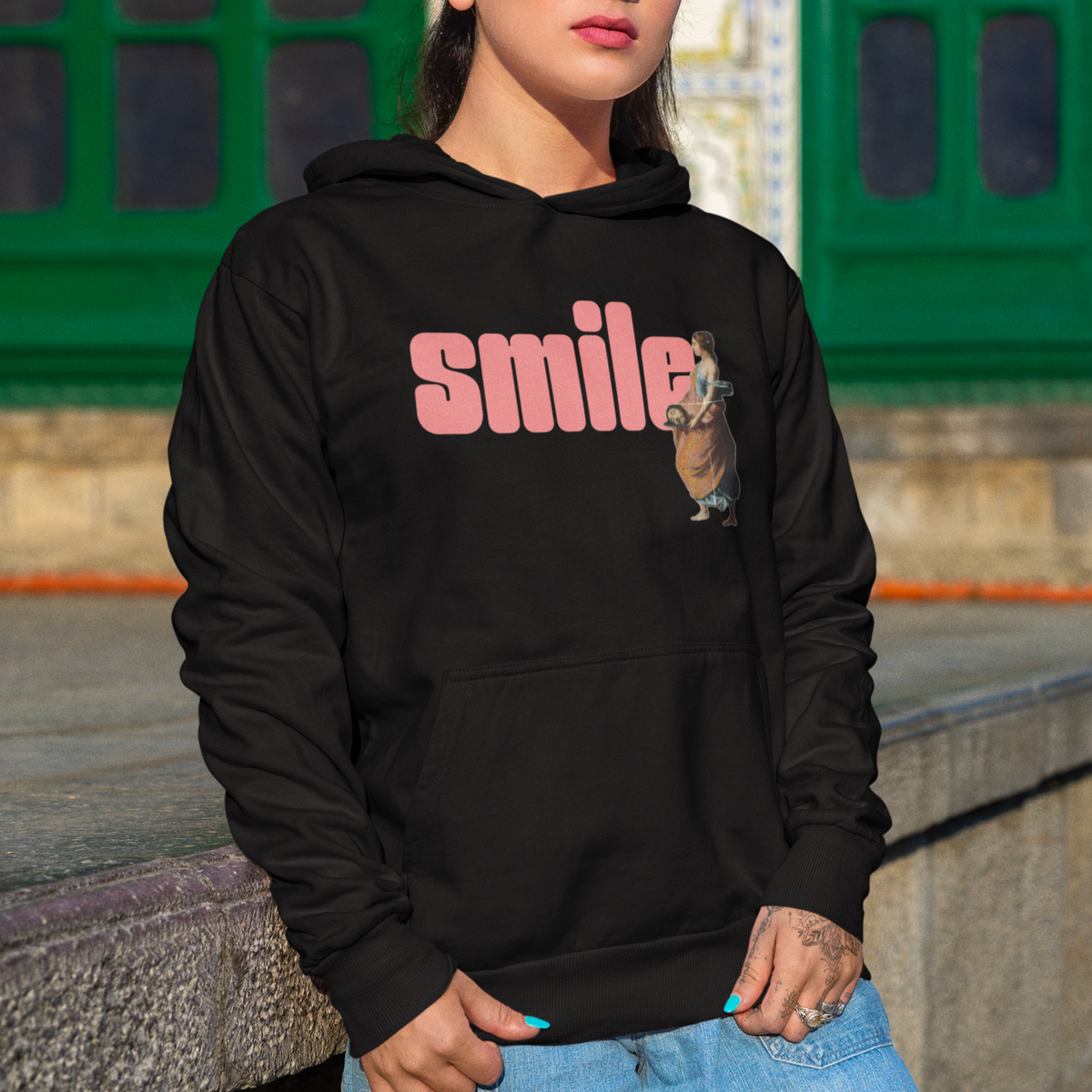 smile | feminist salome hoodie & sweater
