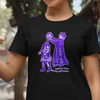 “still single and barren” tee – vintage woodcut feminist graphic shirt