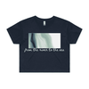 river to sea | protest tee - crop