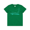 neil the seal childrens t-shirt - kelly green - fthis