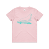 neil the seal childrens t-shirt - pink - fthis