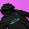 Neil the seal adult hoodie flatlay - fthis
