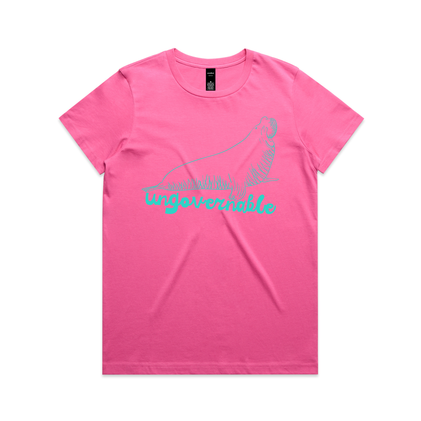 ungovernable - neil the seal graphic t-shirt