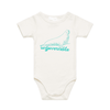 neil the seal baby onesie - natural - fthis